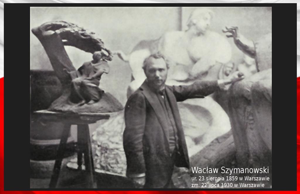 Kalendarium: 22 lipca 1930 zmarł Wacław Szymanowski, polski rzeźbiarz i malarz tworzący w stylu secesji, autor pomnika Fryderyka Chopina w Łazienkach Królewskich. „To nie jest pomnik Chopina, to jest pomnik muzyki”