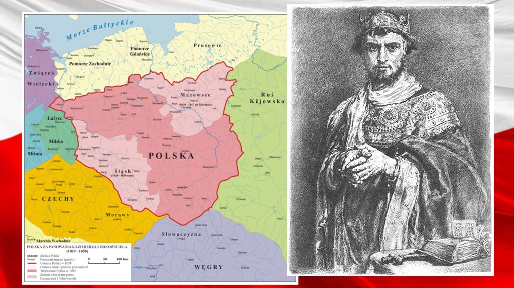 Kalendarium: 25 lipca 1016 r. urodził się Kazimierz I Odnowiciel, syn Mieszka II, od 1034 r. książę Polski z dynastii Piastów