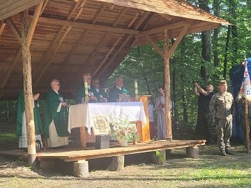 Kałużowka: Uroczystości Rocznicy Bitwy Partyzanckiej AK 23/24.08.1944 r.