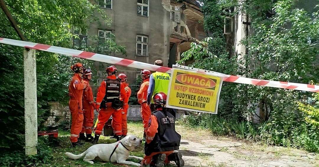 Katastrofa budowlana w Będzinie. Zawaliła się kamienica