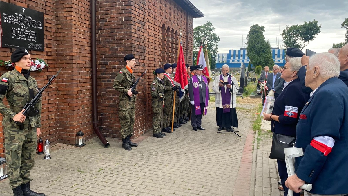 Katowice. Uroczystości w 83. rocznicę Zbrodni Wołyńskiej