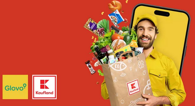 Kaufland i Glovo rozszerzają dostawy online. Usługa dostępna już w Olsztynie