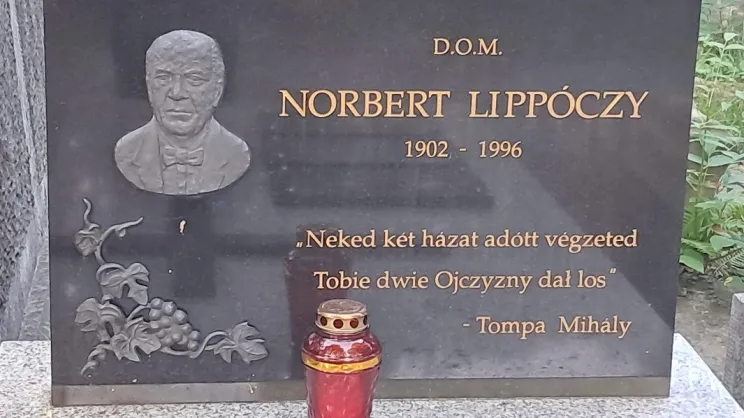 Nagrobek Norberta Lippóczy'ego w Tarnowie