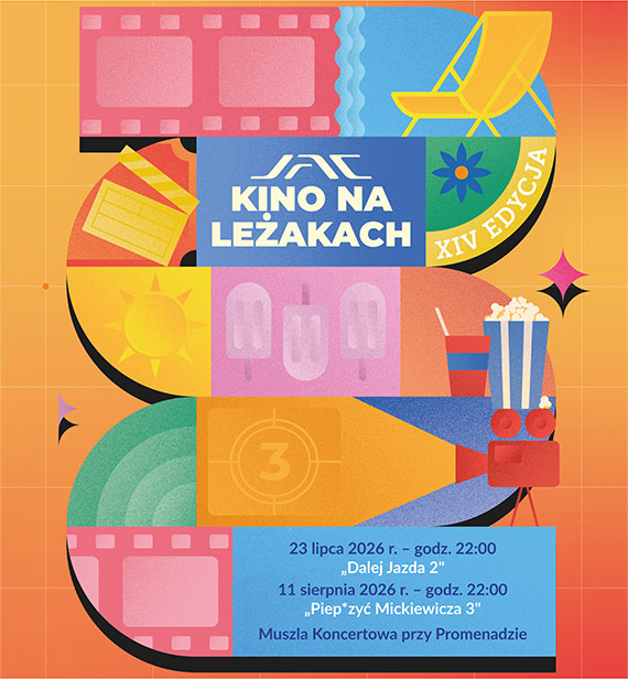 Kino na Leżakach wraca do Świnoujścia. Letni seans pod gwiazdami już 23 lipca