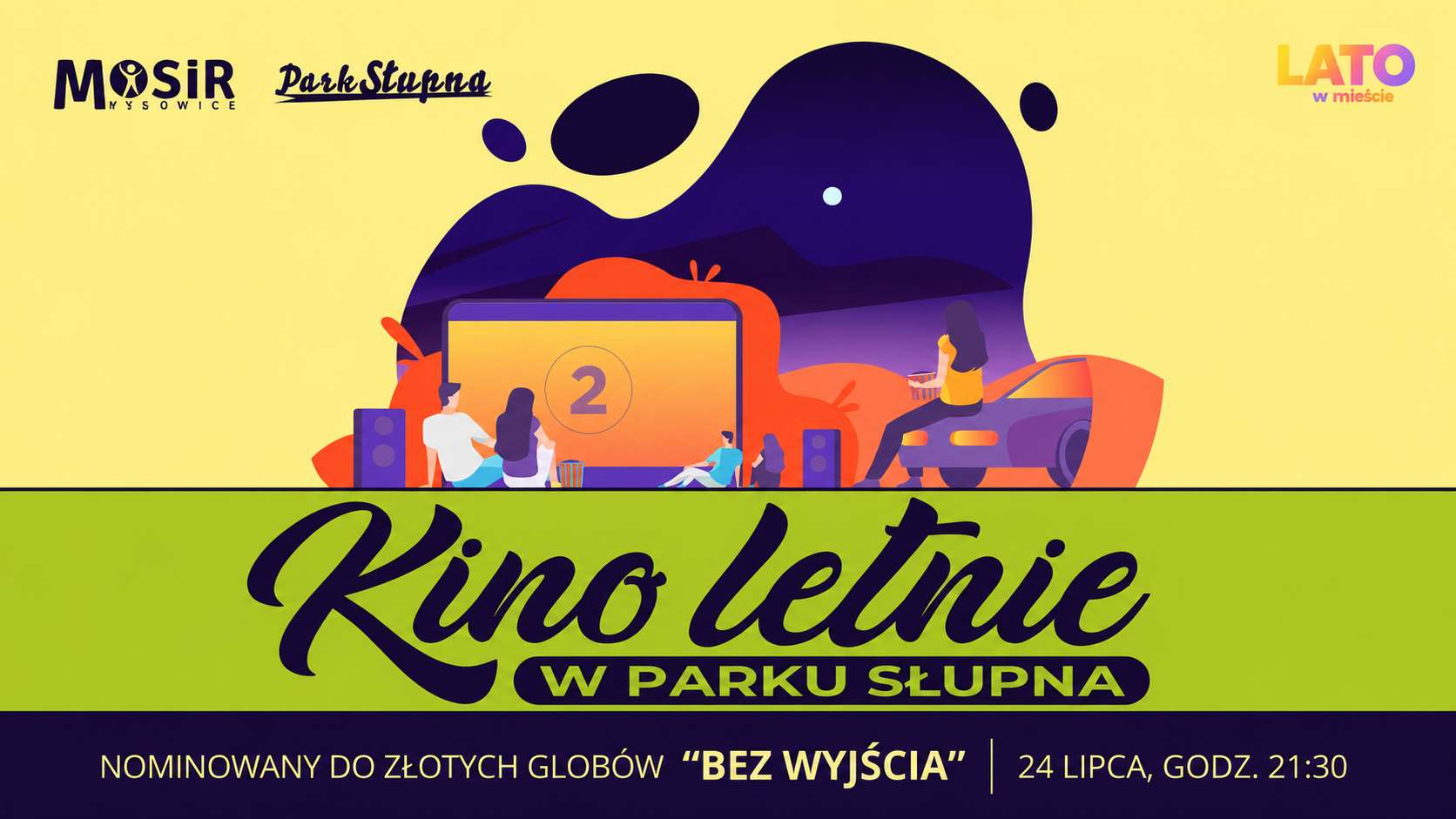 Kino pod gwiazdami wraca na Słupną. Już dziś pierwszy seans letniego cyklu