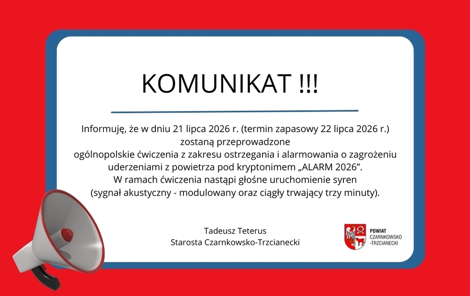 Kliknij aby przejść do Komunikat.