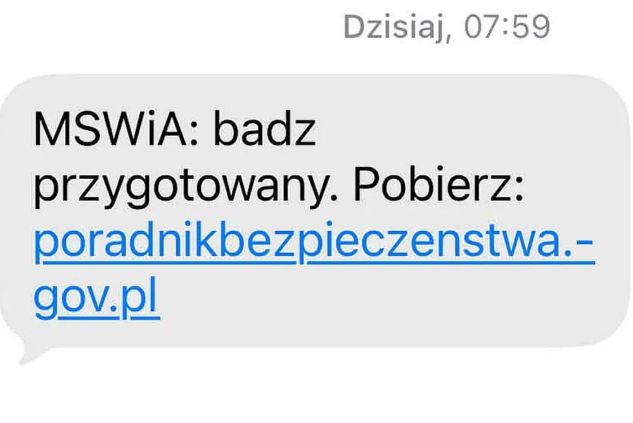 Kliknij, bo jesteś bezpieczny, chwila… a gdzie ostrzeżenie? Dziwny alert RCB