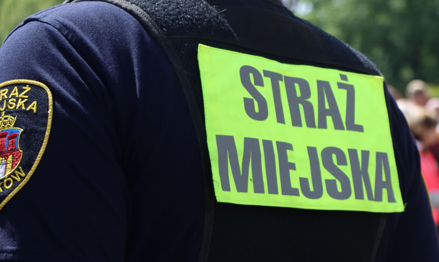 Kobieta stwarzała zagrożenie na jezdni. Akcja straży miejskiej w Krakowie