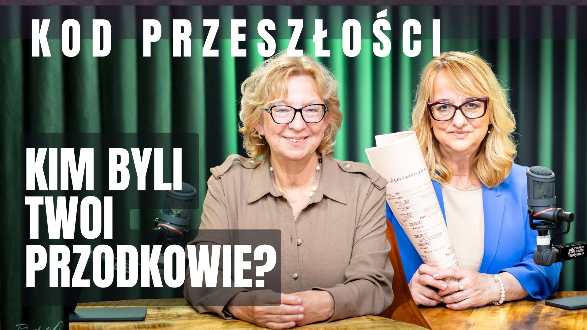 "Kod przeszłości" - nowy podcast o rodzinnych historiach, tajemnicach i odkrywaniu własnych korzeni