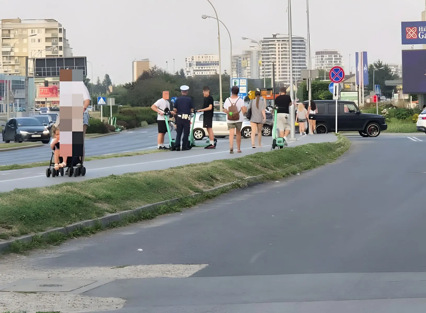 Kolejna akcja policji na ulicach Rzeszowa. Na celowniku hulajnogi elektryczne