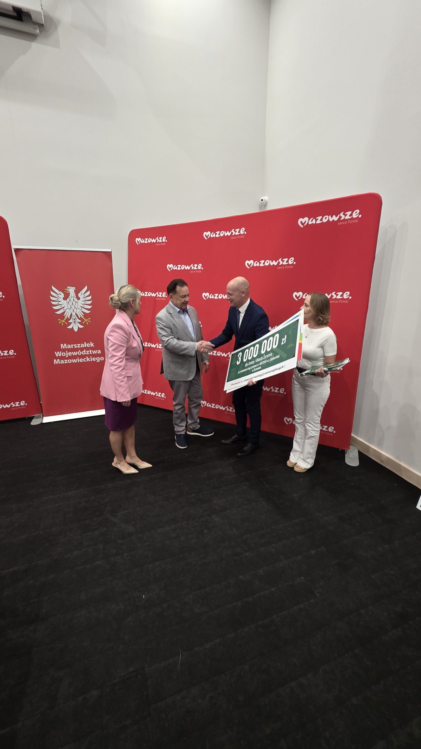 Kolejne 3 mln zł z budżetu Samorządu Województwa Mazowieckiego na rozbudowę ul. Lidzbarskiej