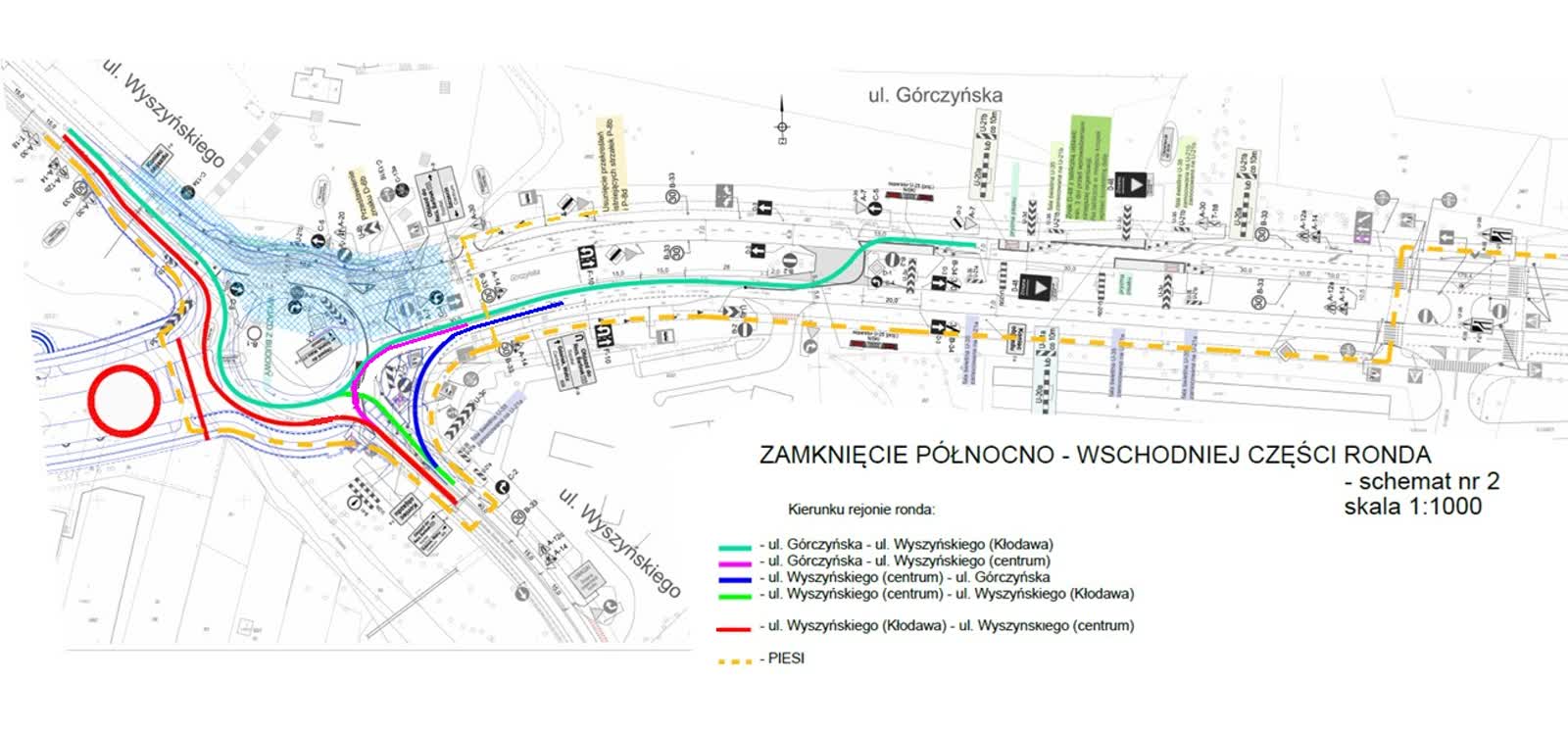 Kolejne zmiany na rondzie Barlineckim