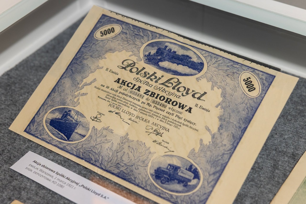 Kolekcja polskich akcji trafiła do zbiorów Muzeum Papiernictwa w Dusznikach-Zdroju