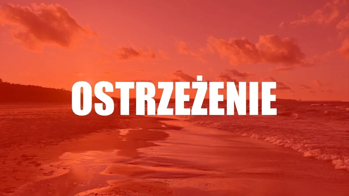 Komunikat dla mieszkańców Gdańska i okolicy. Wydano pierwszy i drugi stopień ostrzeżenia