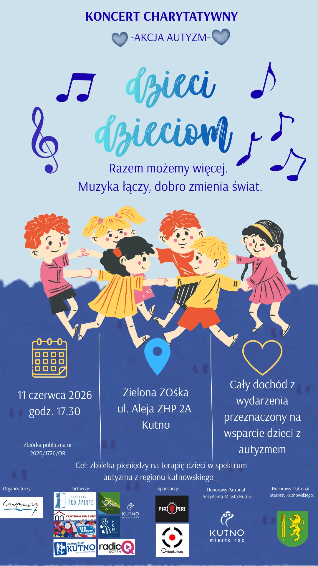 Koncert Charytatywny - Dzieci Dzieciom - Akcja Autyzm