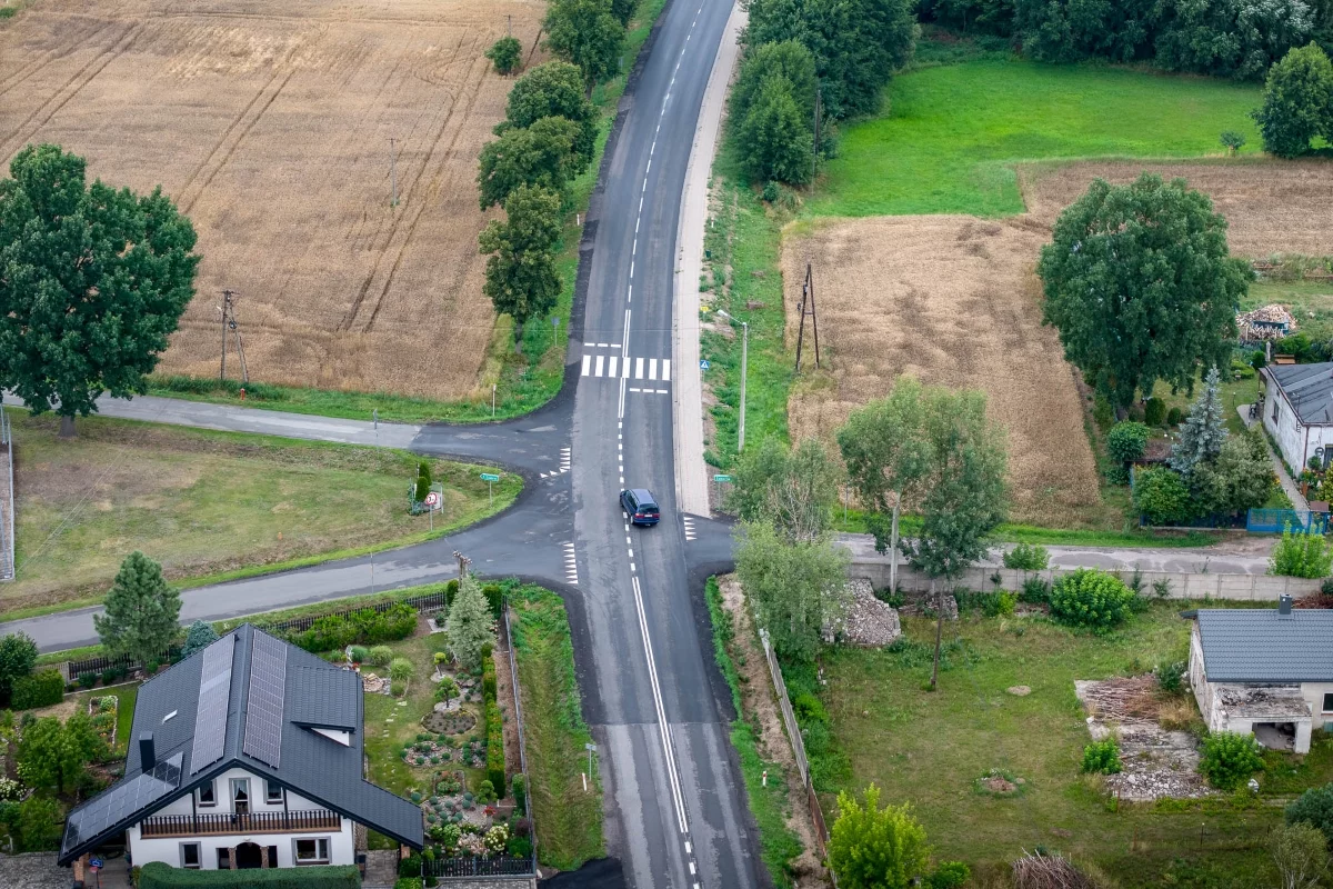 Koniec remontu ważnego dojazdu do S8 i A2 w Łódzkiem. Łatwiejszy dojazd do autostrady