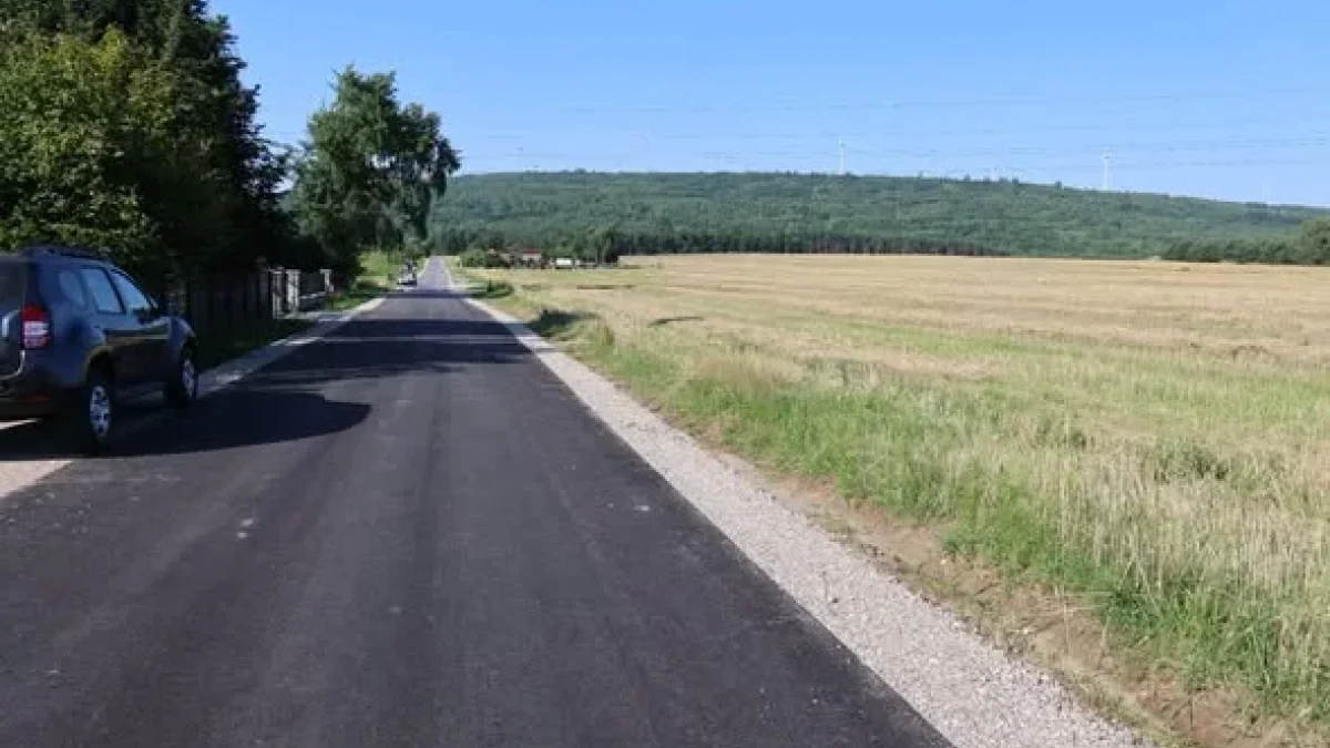 Koniec z dziurami. Zakończyła się przebudowa drogi w Szpinalowie Górnym