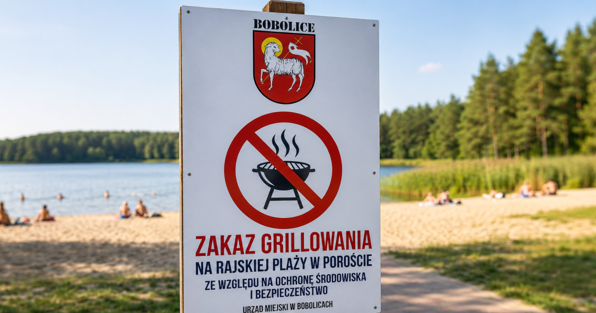 Koniec z grillem między ręcznikami.