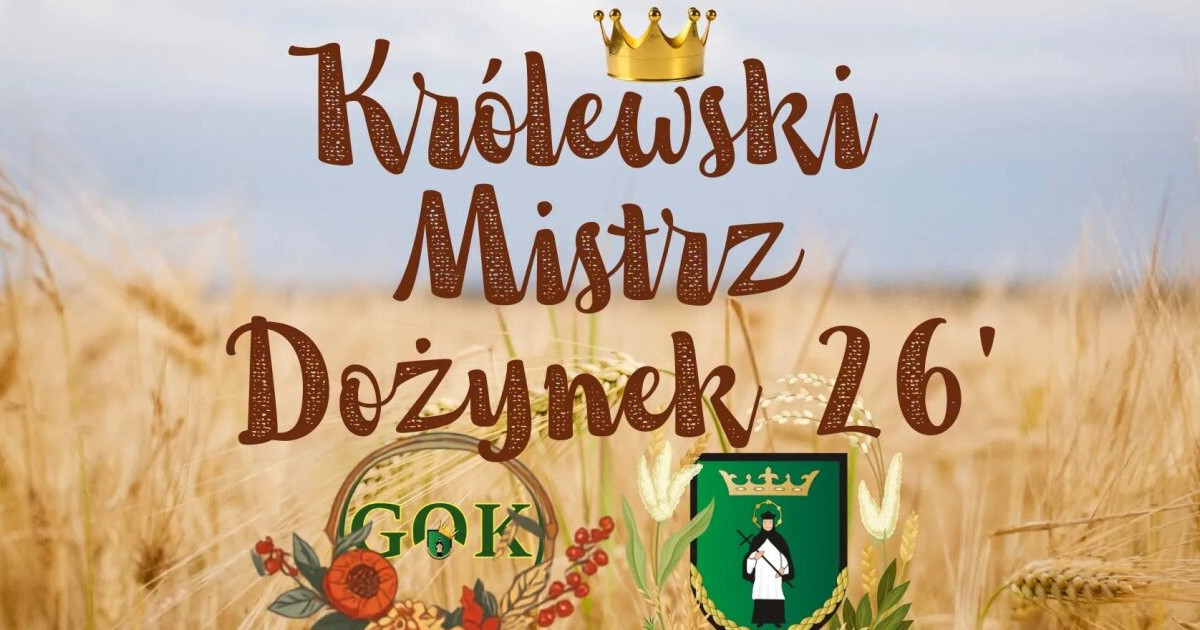 Konkurs fotograficzny „Królewski Mistrz Dożynek 2026”
