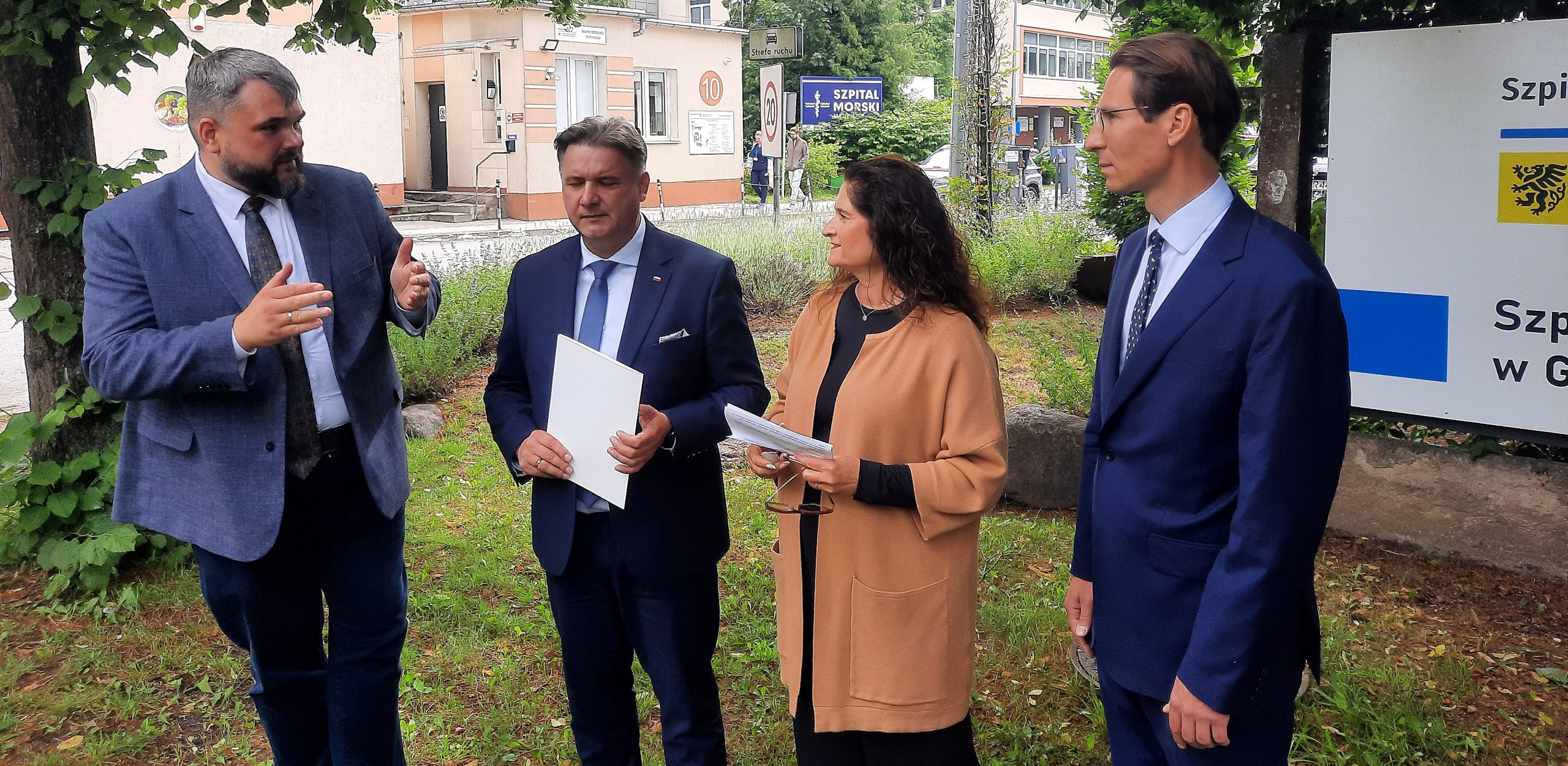 Kontrola poselska PiS w Szpitalach Pomorskich
