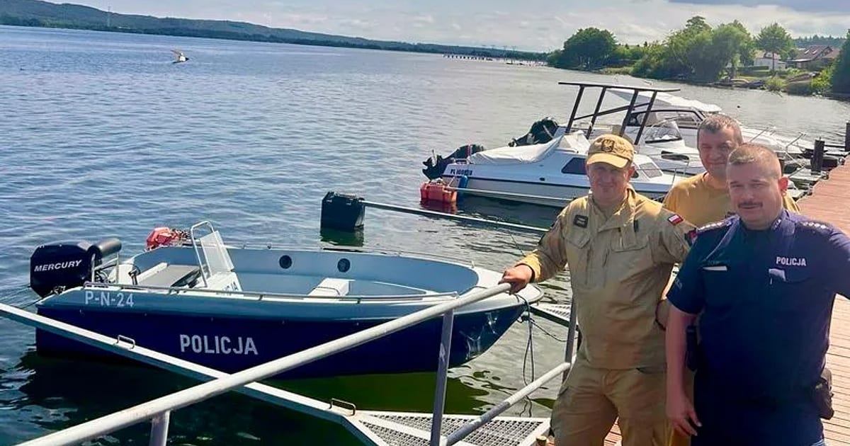 Kontrole na wodzie w Nadolu. Służby pilnują Jeziora Żarnowieckiego