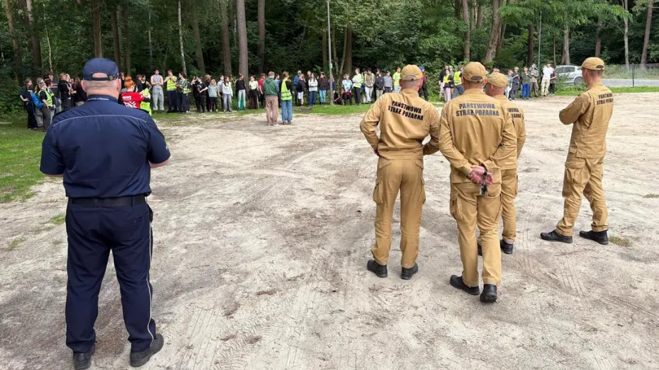 Kontrolowali obóz harcerski w Gołuchowie