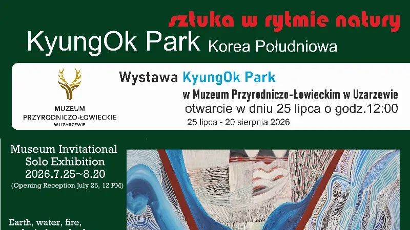 Korea Południowa w Uzarzewie. Wystawa „Sztuka w rytmie natury”