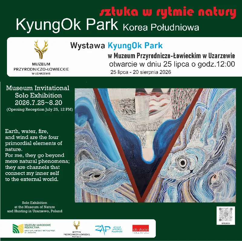 Korea Południowa w Uzarzewie. Wystawa „Sztuka w rytmie natury”