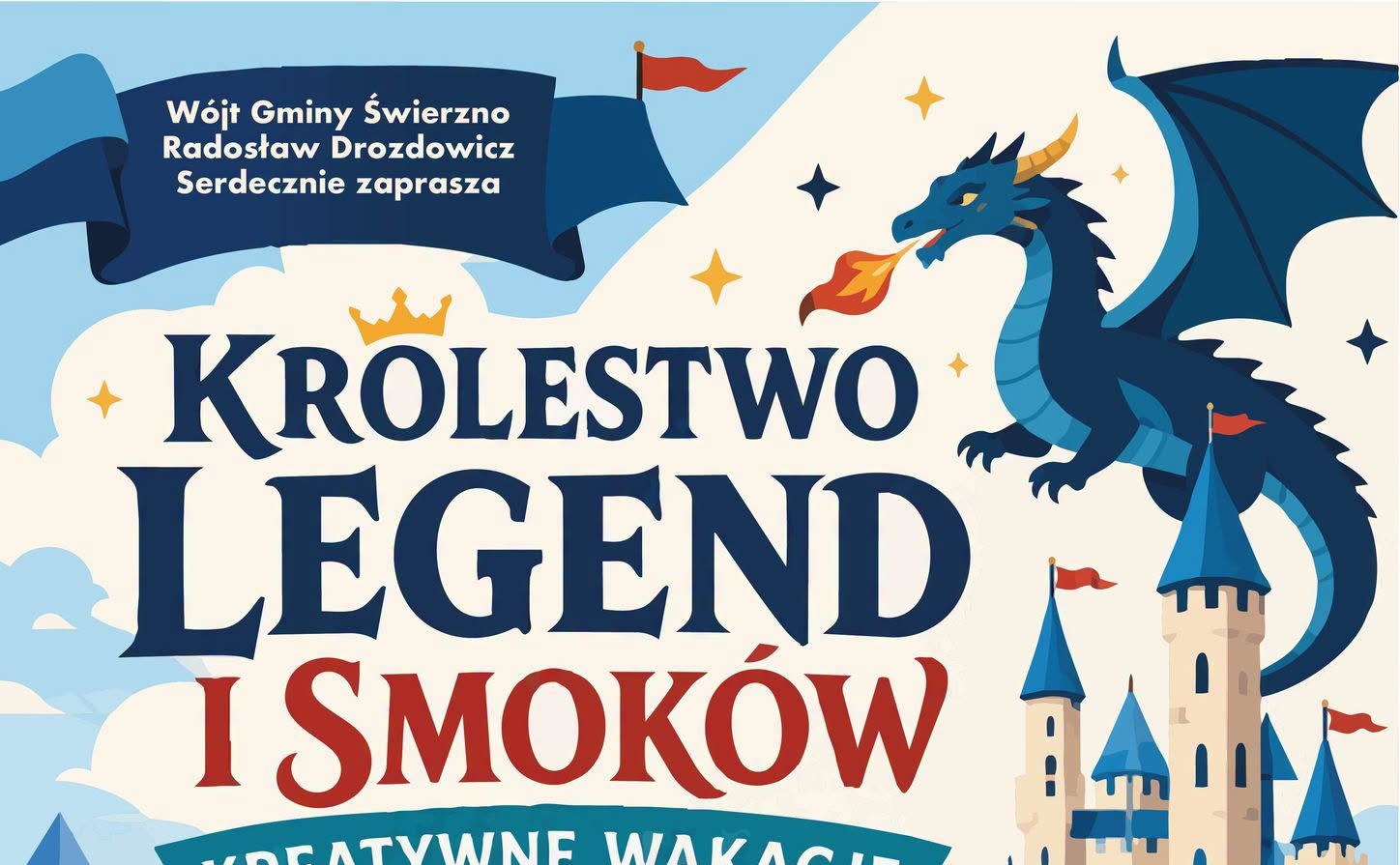 Królestwo Legend i Smoków – Kreatywne Wakacje w Gminie Świerzno!