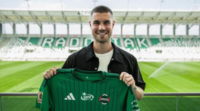 Kryspin Szcześniak zagra w Radomiaku Radom. Zawodnik został wypożyczony