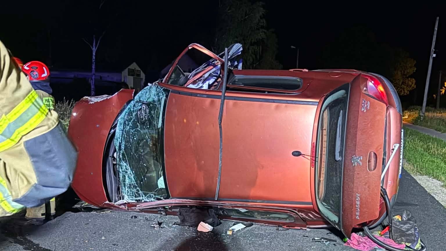 Kto spowodował kolizję pod Inowrocławiem? Policja szuka sprawcy