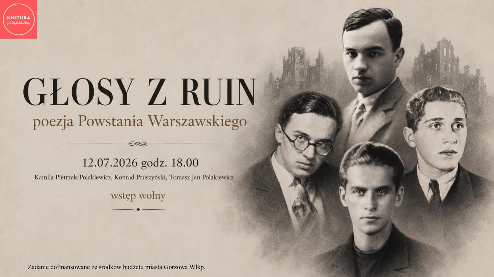 Kultura po sąsiedzku w Gorzowie. Teatr Mostów zaprasza