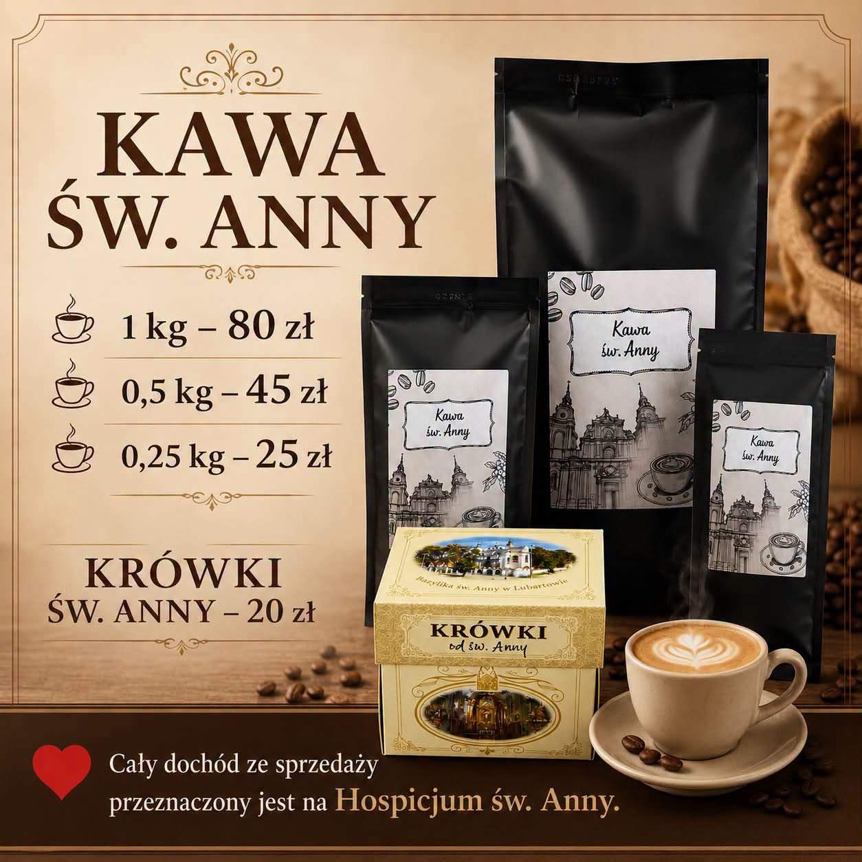 Kupujesz kawę, pomagasz chorym. Ruszyła szczególna akcja