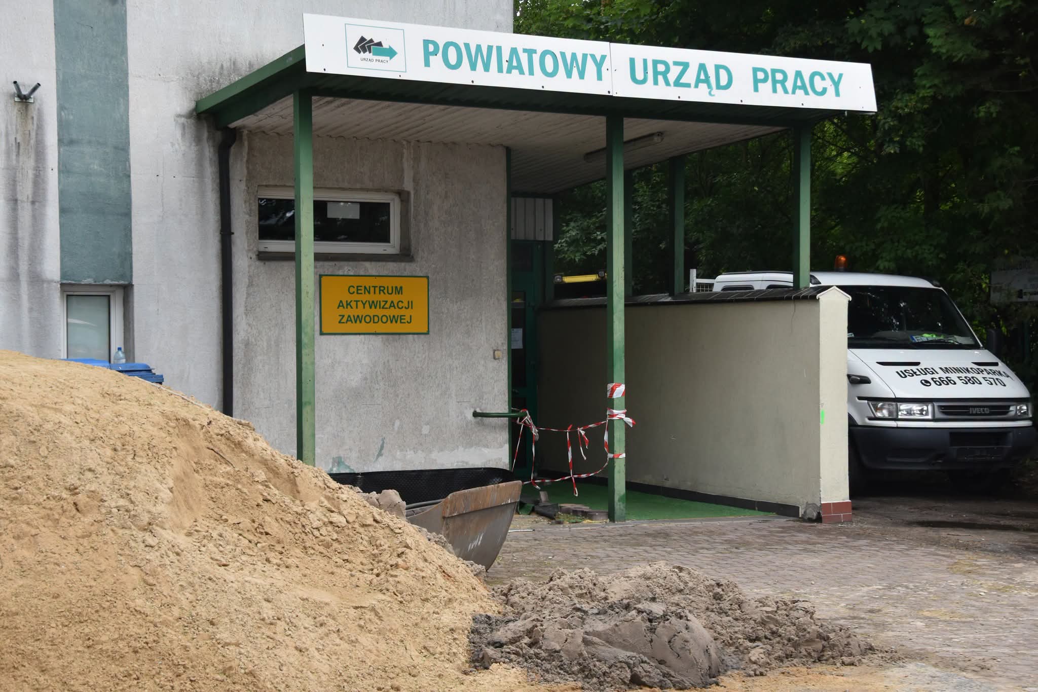 Łask. Termomodernizacja Urzędu Pracy