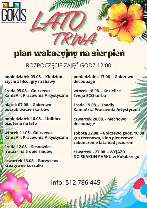 Lato trwa z GOKiS!