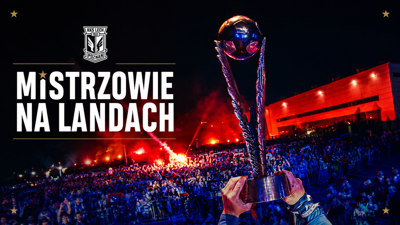 Lech Poznań z mistrzowskim trofeum w Zbąszyniu! „Mistrzowie na Landach” już w niedzielę