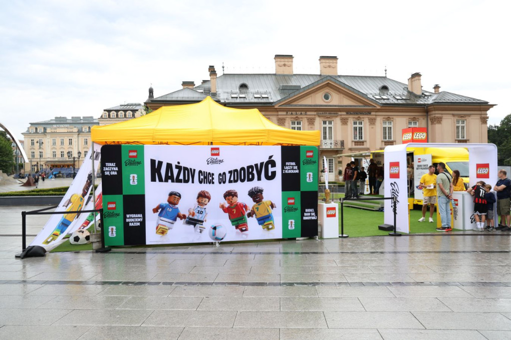 "LEGO Football Truck przyjechał do Krakowa"