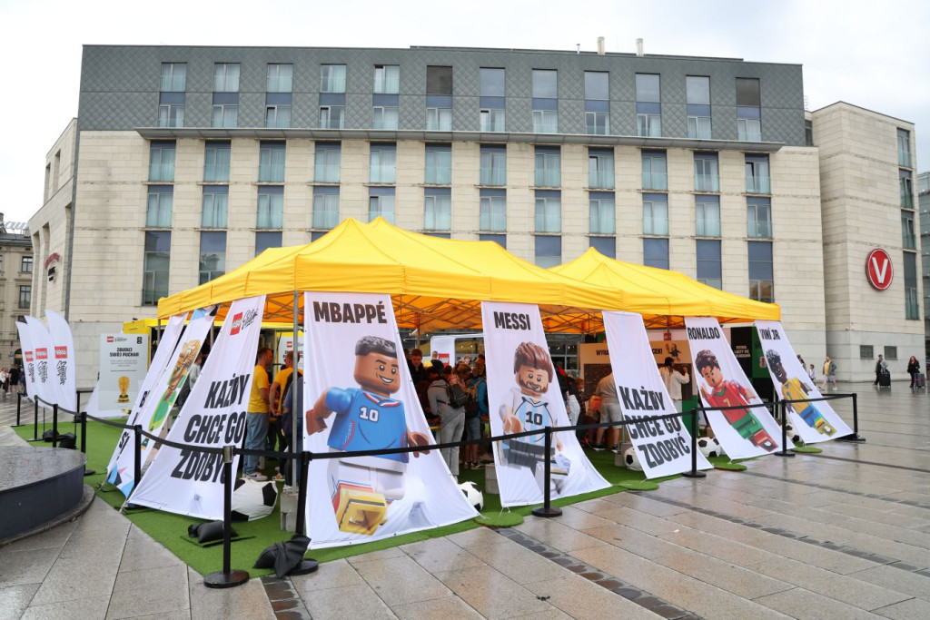 "LEGO Football Truck przyjechał do Krakowa"
