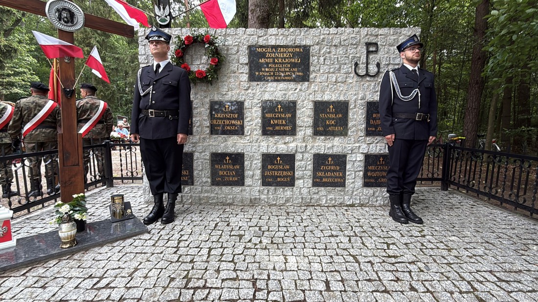 Leśna msza w 82. rocznicę walk oddziału "Zenona"