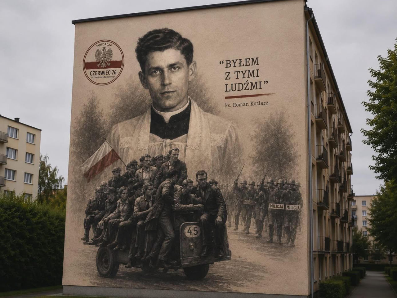 Ma powstać mural. Taką chą upamiętnić postać ks. Romana Kotlarza