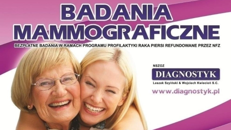 Mammografia w Swarzędzu przy Cechu Stolarzy – bezpłatnie
