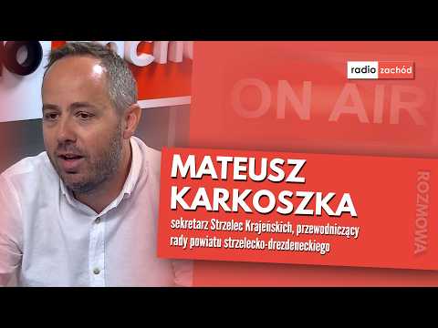 Mateusz Karkoszka, sekretarz Strzelec Krajeńskich, przewodniczący rady powiatu