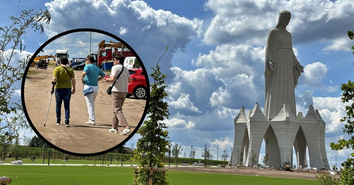Matka Boża niepoświęcona, a już przyciąga tłumy. Nowy symbol regionu?