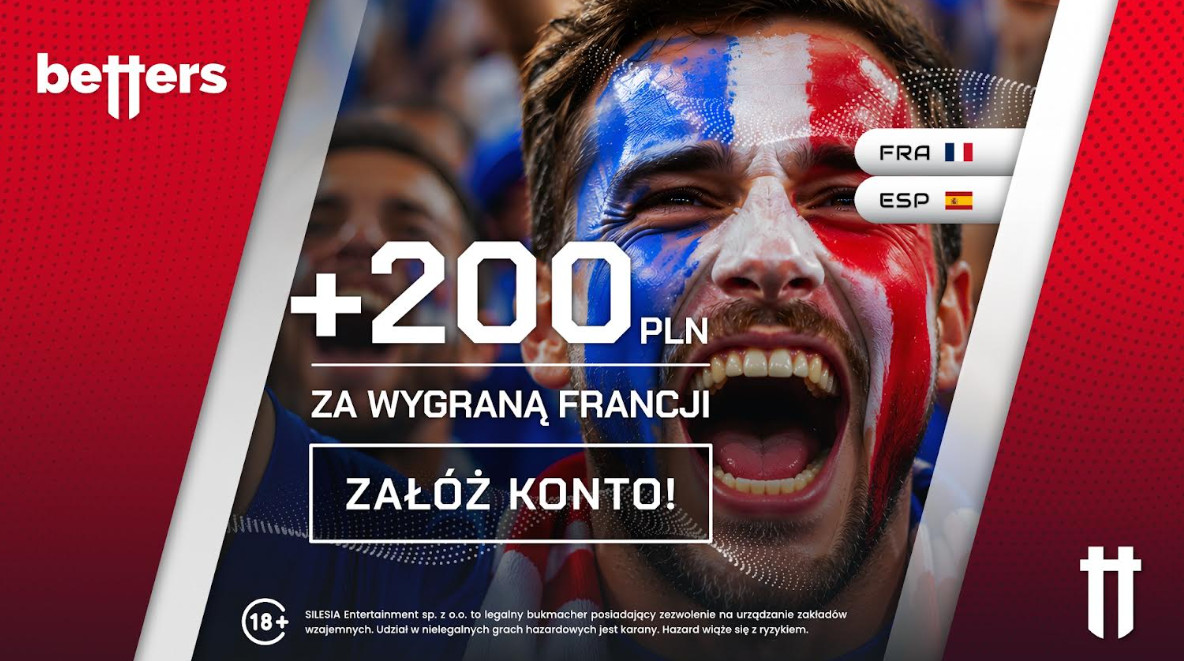 Mbappe i spółka wygrają hit półfinałów? Betters daje 200 zł za zwycięstwo Francji z Hiszpanią