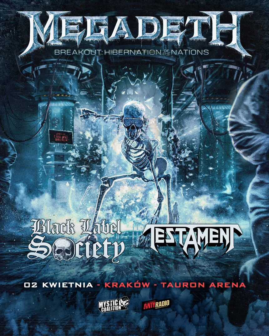 Megadeth w Krakowie 2027