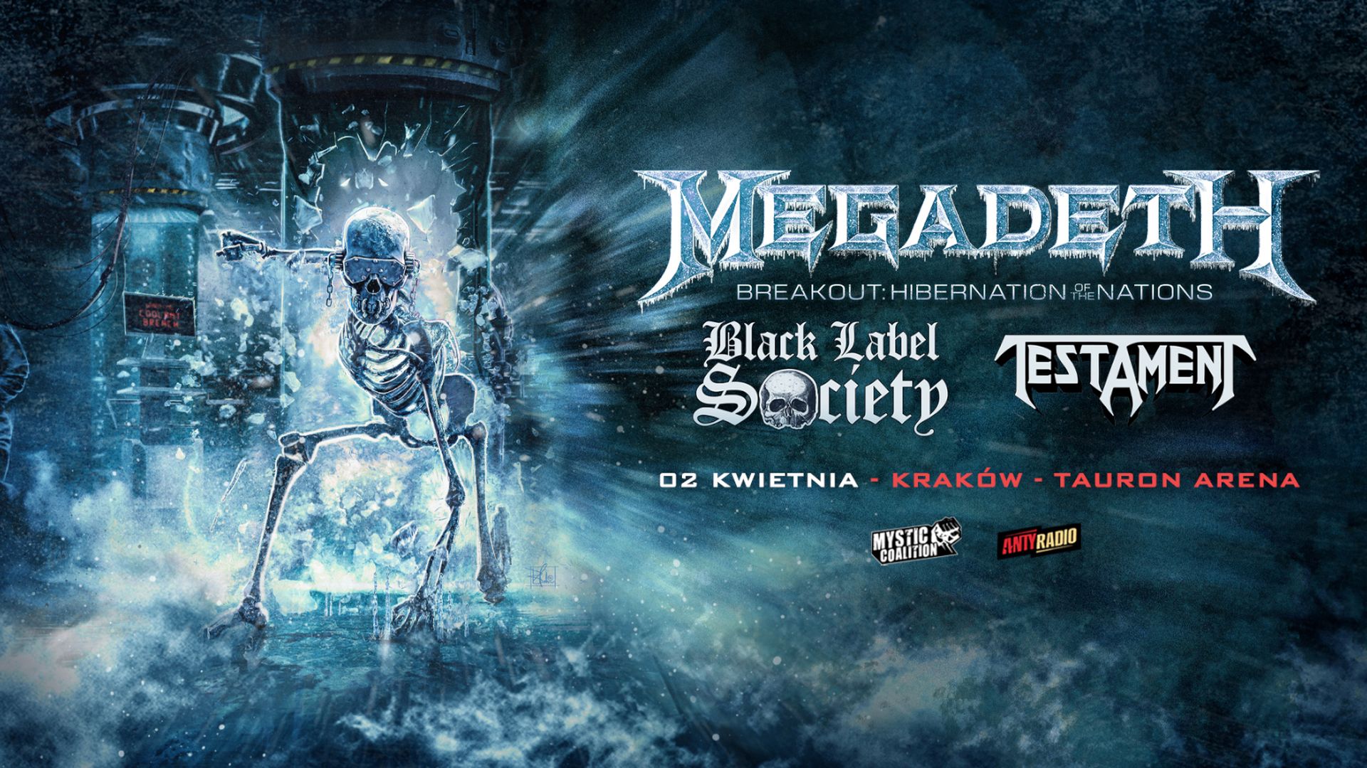 Megadeth, Black Label Society i Testament na jednym koncercie w Polsce. Kiedy i gdzie wystąpią?