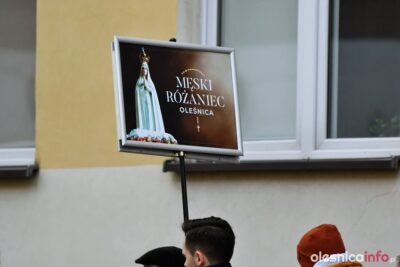 Męski Różaniec przejdzie ulicami miasta. Zaproszenie na wspólną modlitwę