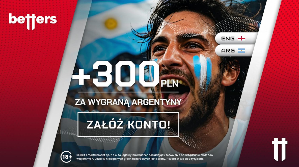 Messi poprowadzi Argentynę do finału? Betters daje 300 zł za wygraną Albicelestes z Anglią