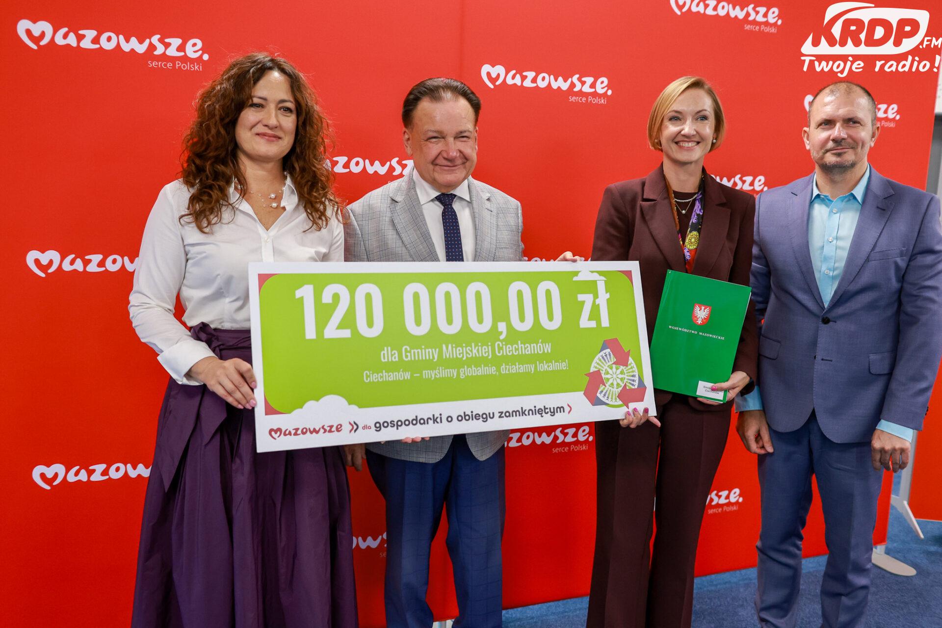 Miasto Ciechanów ze wsparciem na projekty proekologiczne