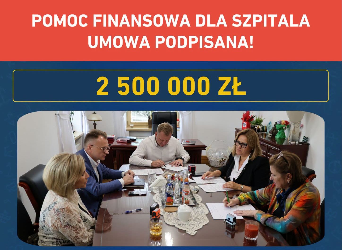 Miasto Mława udziela pomocy finansowej na bieżące funkcjonowanie szpitala